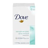 Dove Beauty Bar unscented hypo-allergenic beauty bar, sensitive skin Full-Size Picture